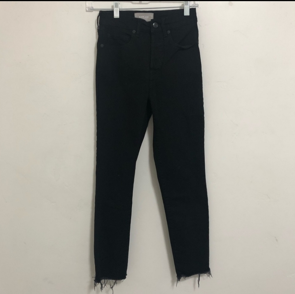 Everlane high rise slim straight size 25